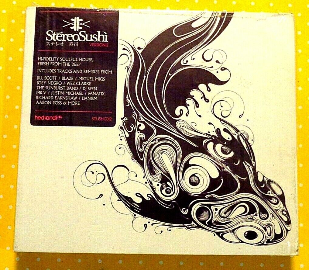 HEDKANDI  -  STEREOSUSHI  -  2 CD DIGIPACK  2008  NUOVO E SIGILLATO
