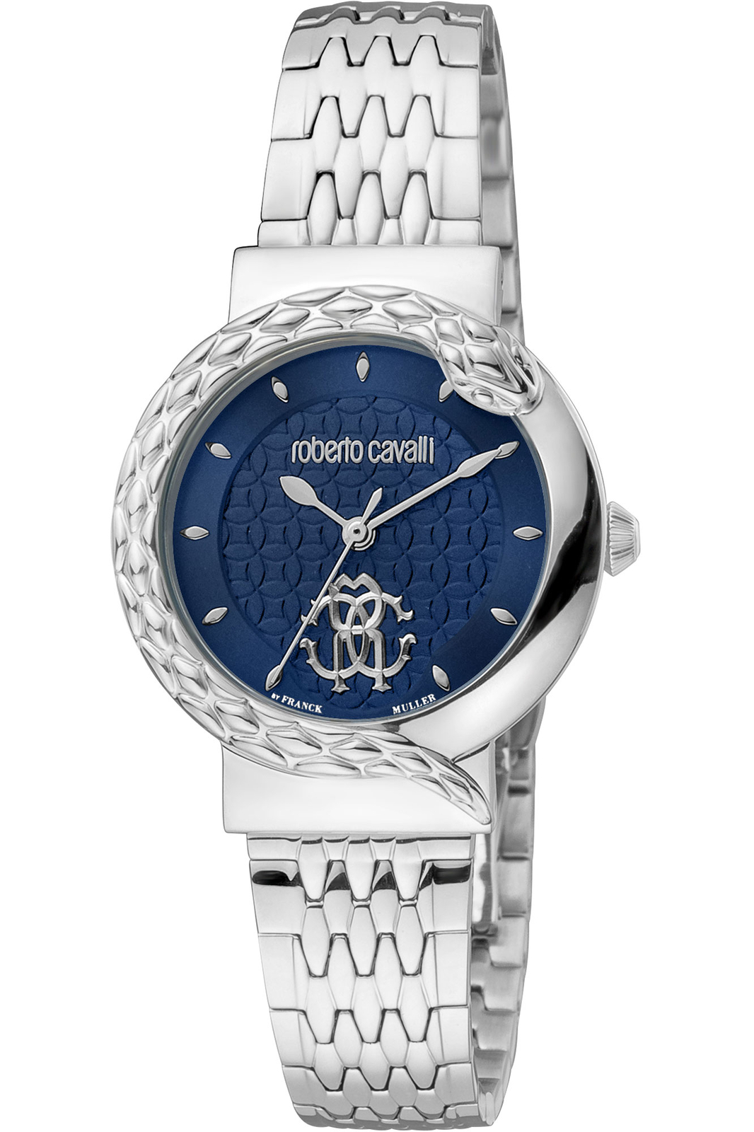Orologio Roberto Cavalli by FM RV1L156M1051 da Donna Blu notte in Acciaio