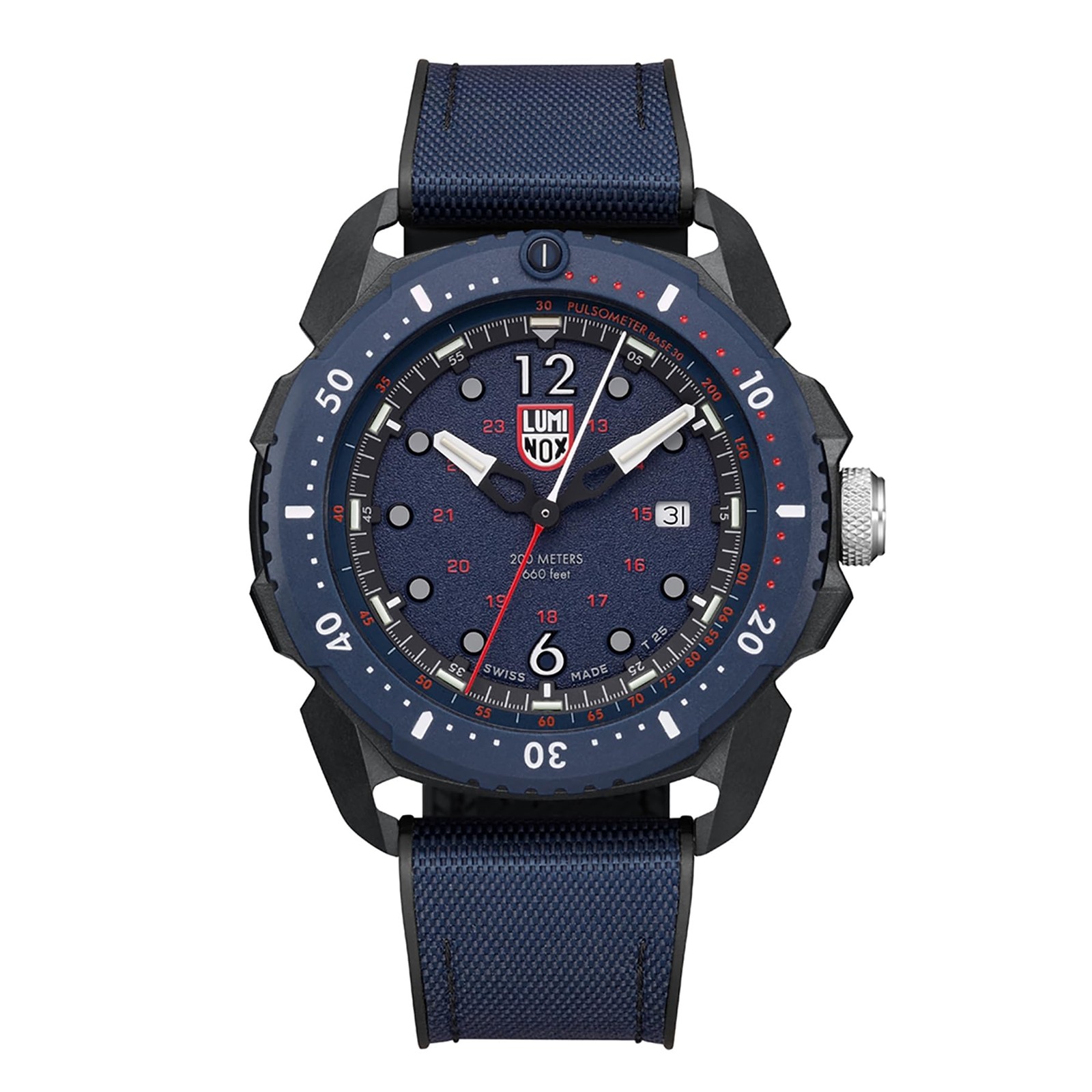 Luminox Men Analog Quartz Watch with Rubber Strap XL.1053