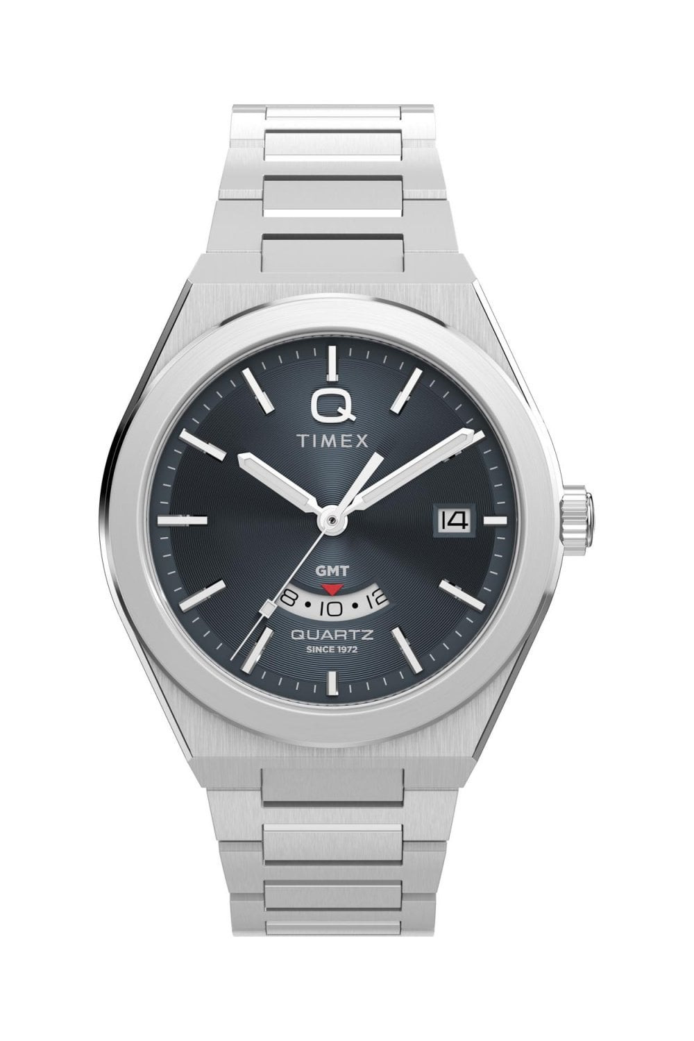 Timex Q Orologio da uomo Continental GMT 39mm TW2Y12100