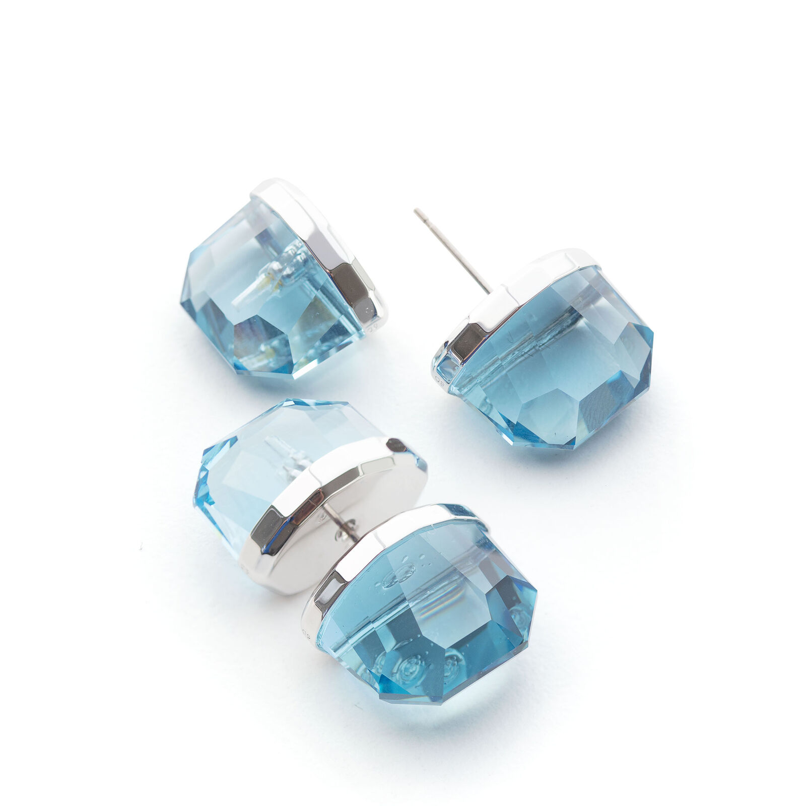 Orecchini Da Donna Swarovski Lucent Blu In Cristallo Swarovski 5626606