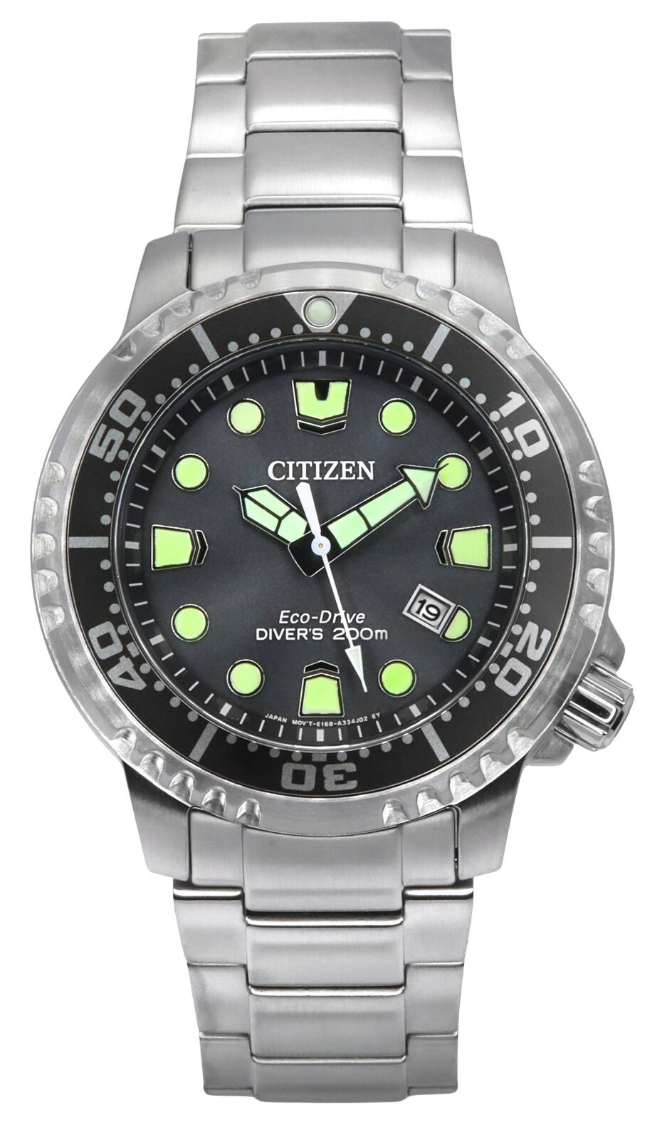 Orologio da uomo Citizen Promaster Solar Diver&#39;s BN0167-50H 200M