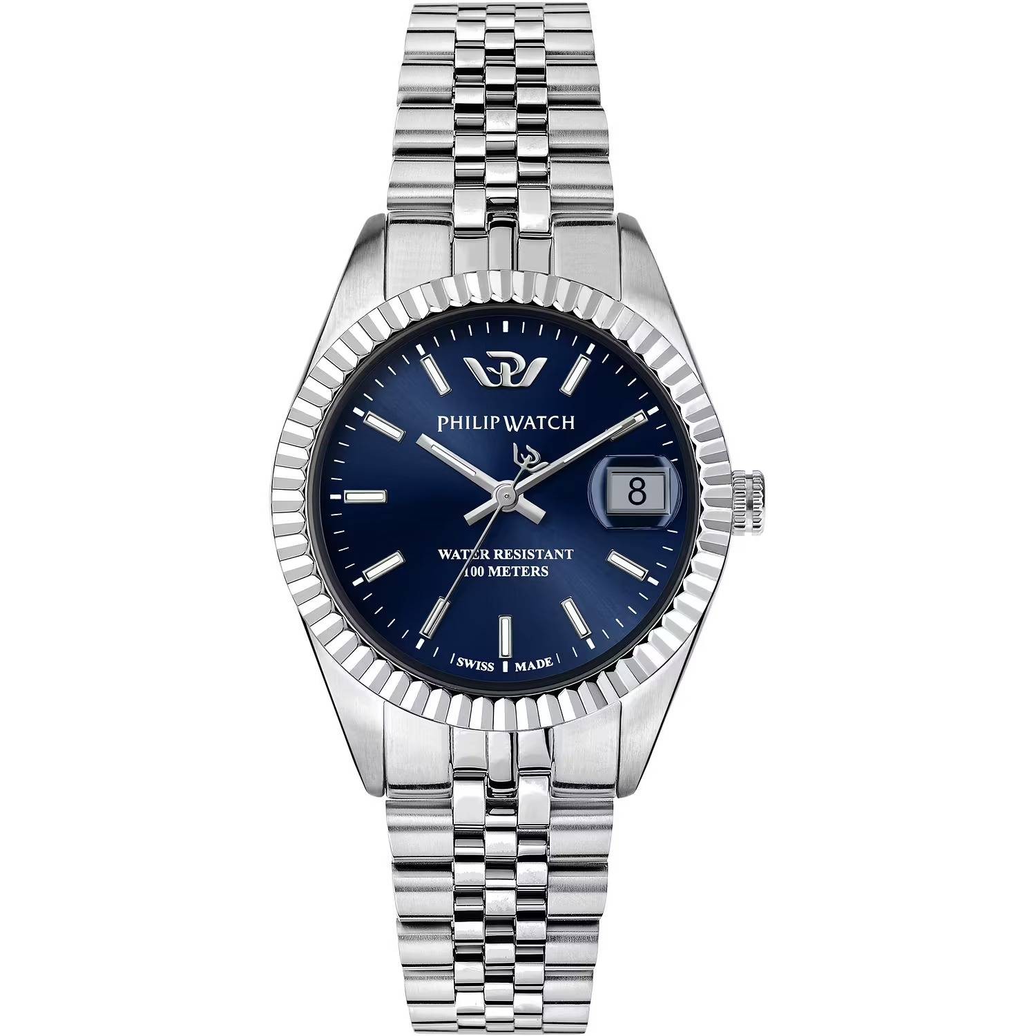 Orologio Philip Watch Caribe Urban Blu r8253597670 donna 28mm Jubilee
