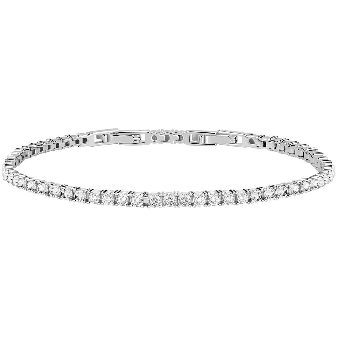 Bracciale Morellato Tesori SAIW86 Bracelet Donna Argento Tennis Zirconi New