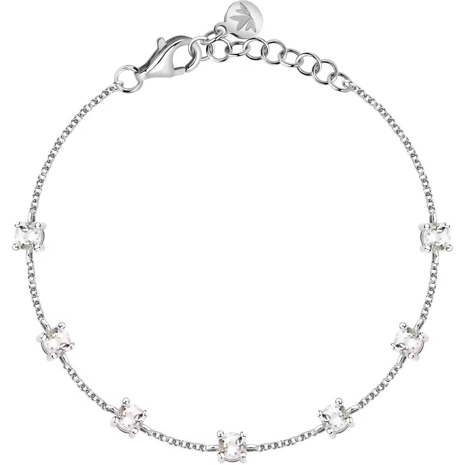 Bracciale Morellato Tesori SAIW292 Bracelet Donna Argento Zirconi Punto Luce