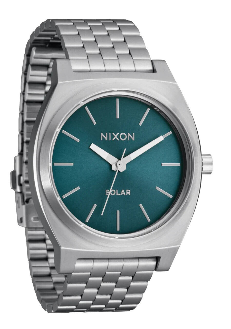 Nixon Orologio Time Teller silver/dusty blue sunray