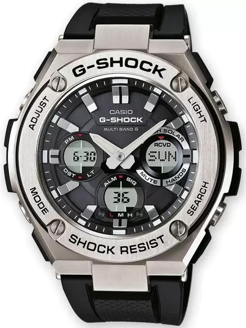 Orologio Casio G-SHOCK G-STEEL GST-W110-1AER Nero Acciaio
