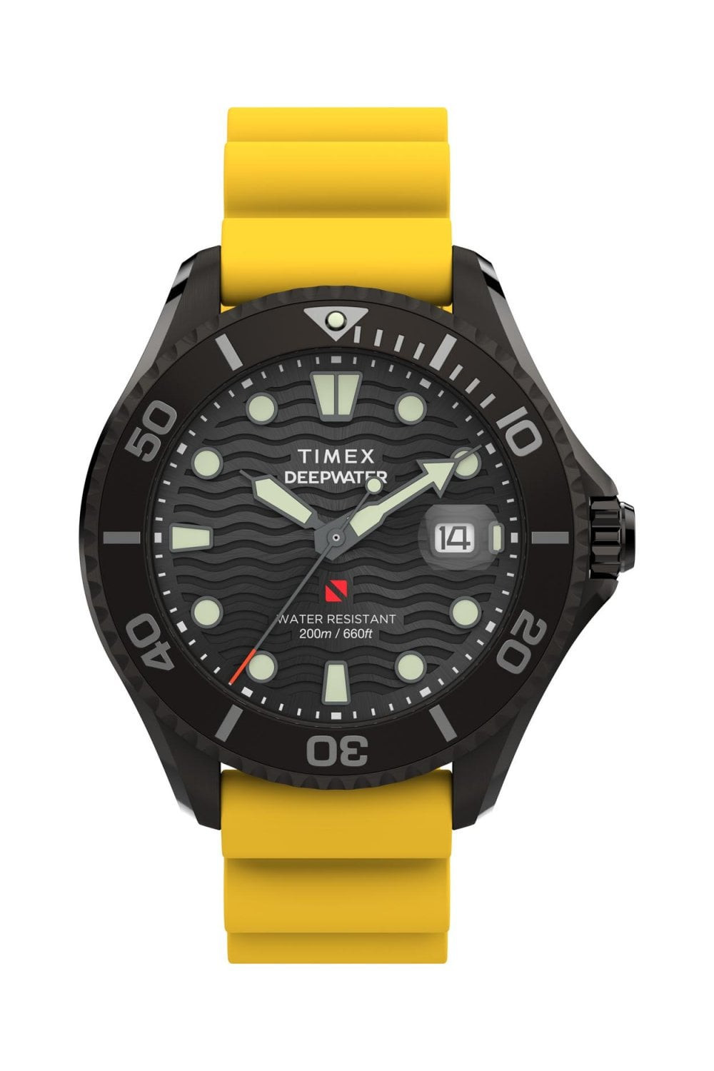 Timex Deepwater Meridian 200 44mm Orologio con cinturino in caucciù TW2W81700