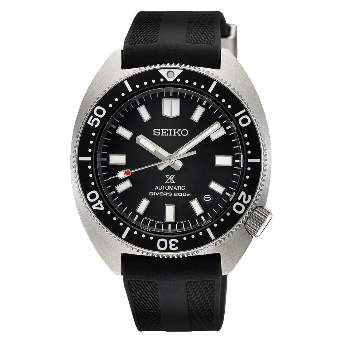 Seiko Orologio Prospex Turtle Riedizione 1968 Quadrante Nero 41mm SPB317J1