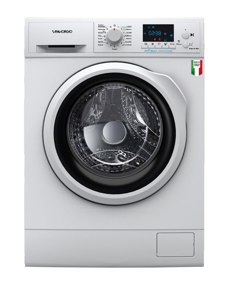 SanGiorgio F912D9 lavatrice Caricamento frontale 9 kg 1200 Giri/min D Bianco