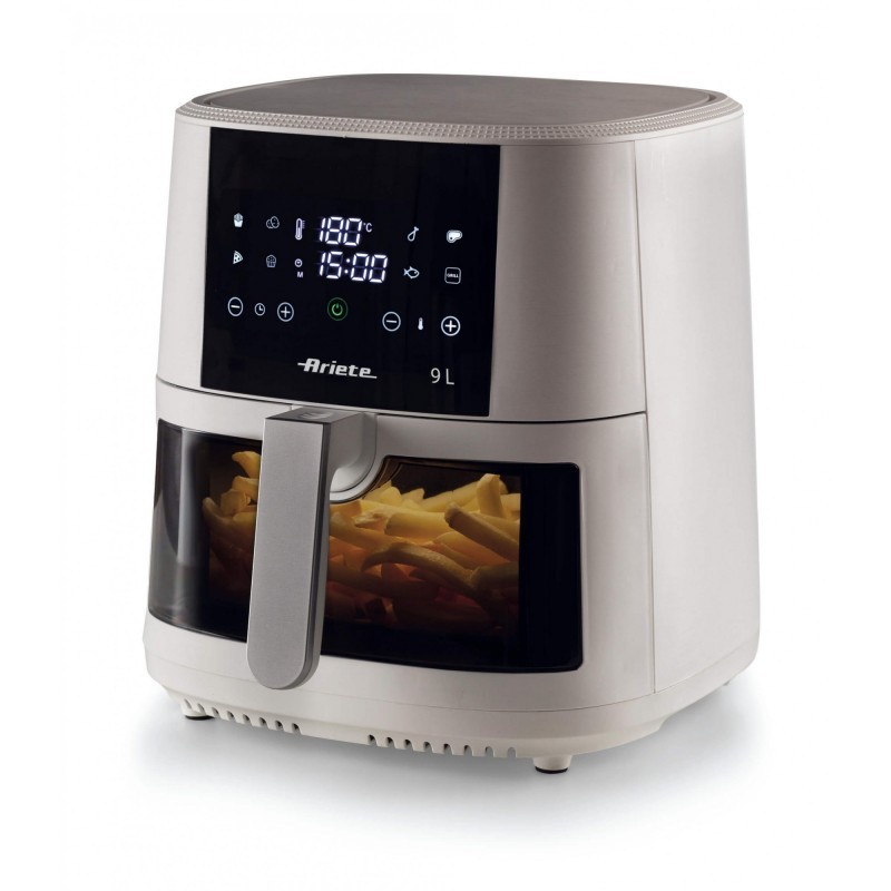 Ariete 4630/03 Friggitrice ad aria 9L con vetro Bianco