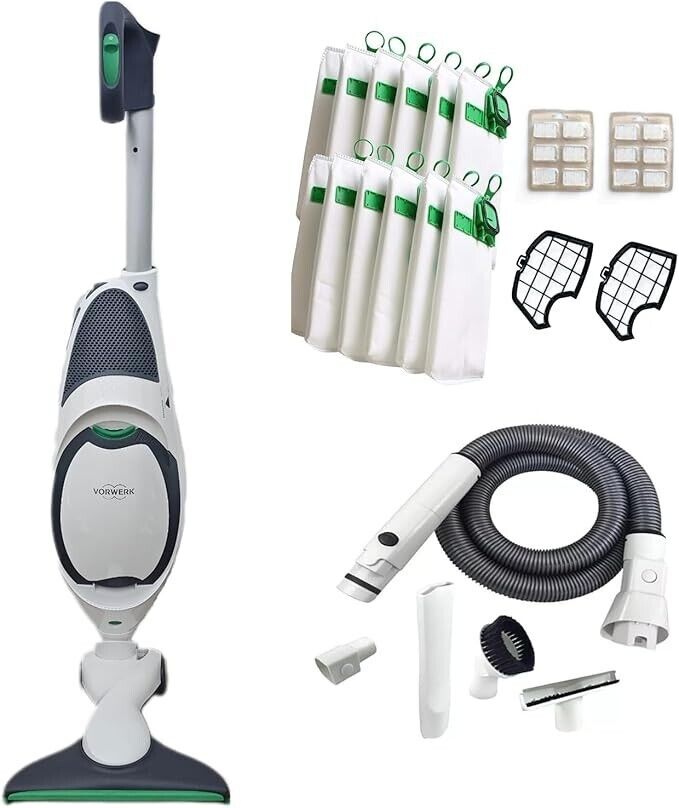 ASPIRAPOLVERE FOLLETTO NUOVO VK 150 CON HD 50 TUBO CON ACCESSORI INCLUSI