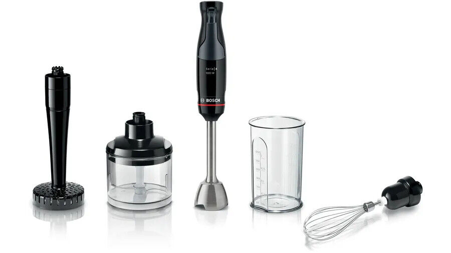 Frullatore ad immersione 1000 Watt 12 Vel + Accessori - MSM4B623 Serie 4 BOSCH