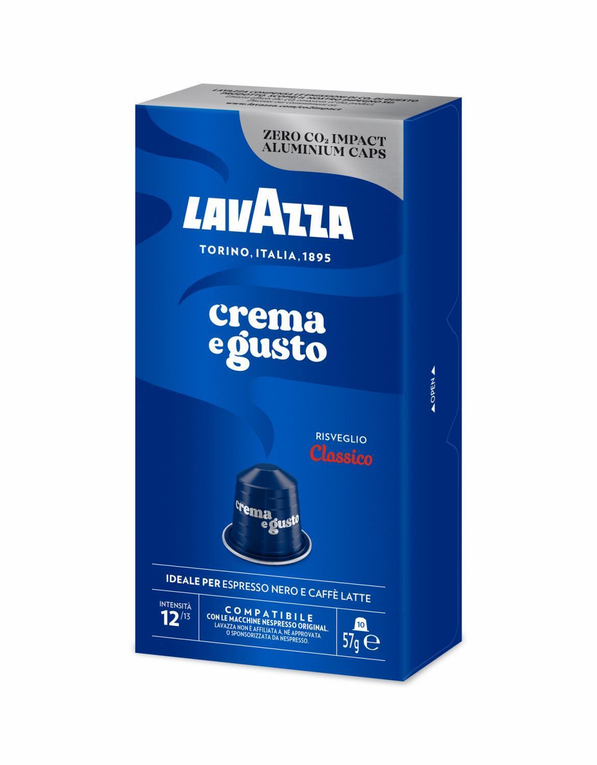 Capsule Caffe Arabica Crema e Gusto confezione da 10 Crema e Gusto LAVAZZA