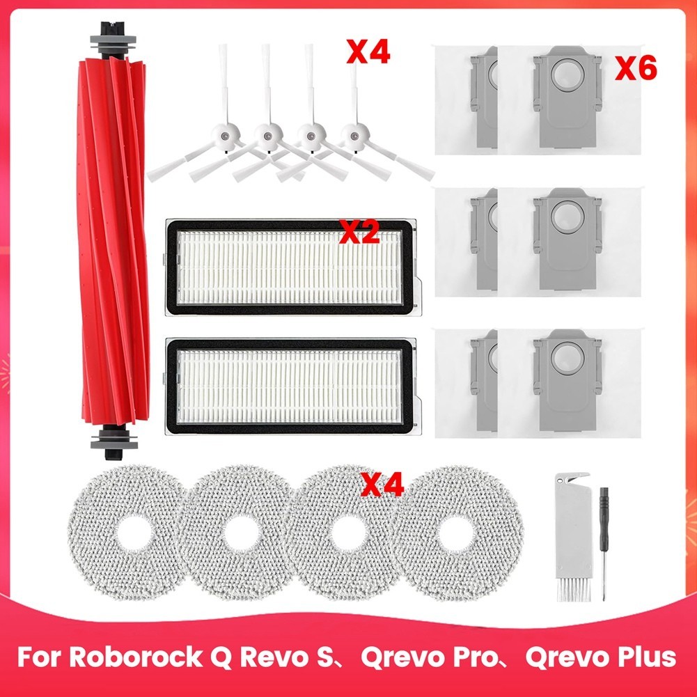 1X(Per  Q  S, Qrevo Pro, Qrevo Plus Robot Aspirapolvere Spazzol4766