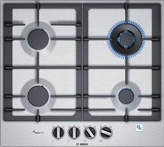 Bosch Piano Cottura gas SERIE 6 Pch6A5B96 Inox