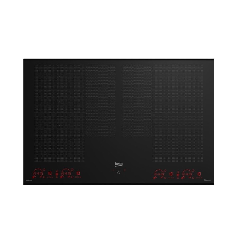 BEKO HII88810NTI PIANO COTTURA A INDUZIONE 77 CM 5 ZONE COTTURA NERO