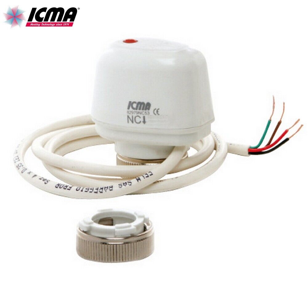 Testina comando attuatore elettrotermico M30X1,5 230 VOLT ICMA 82979NC53