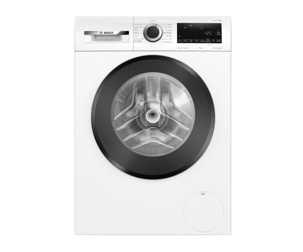 BOSCH WGG244Z9IT LAVATRICE 9KG 1400 GIRI ActiveWater Plus Iron Assist CL.A
