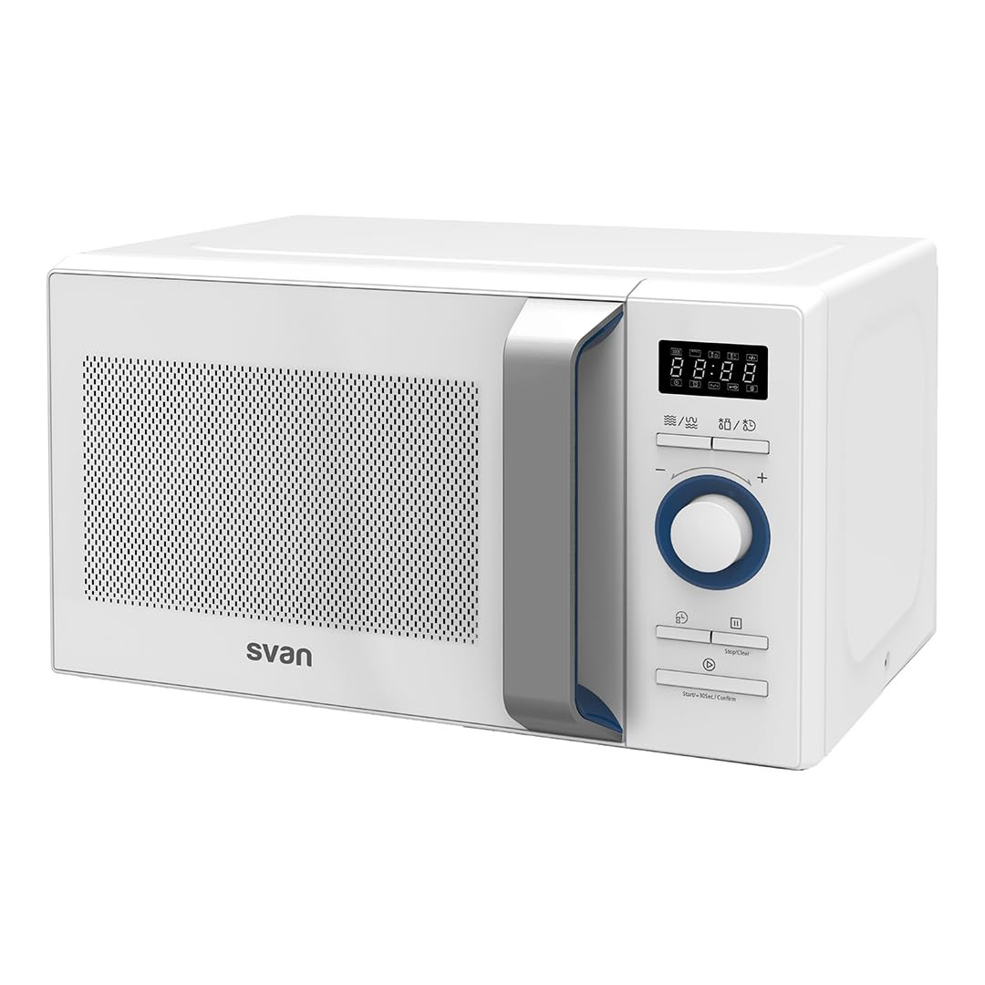 Svan Microonde da 20 litri Libera installazione gratuita con Grill Bianco (M6E)