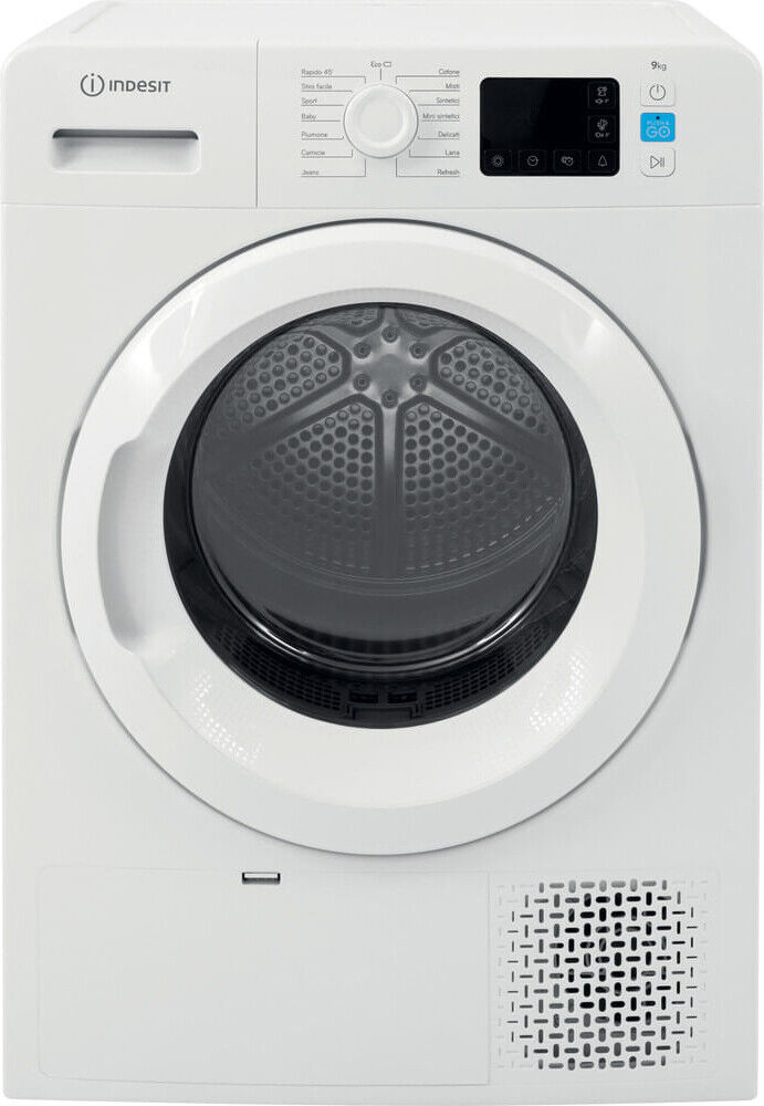 Asciugatrice 9 Kg A++ Pompa di Calore Profondità 65 cm YT M11 92 IT R Indesit