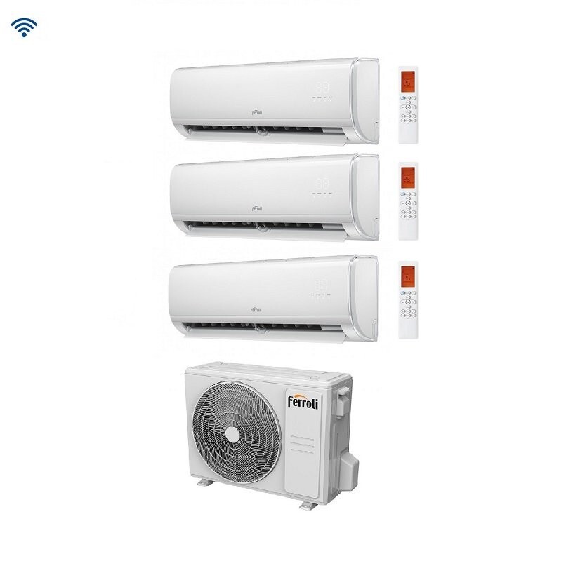 Condzionatore Climatizzatore Ferroli Trial Inverter Giada M 9000+9000+9000 BTU C