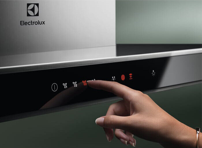 Cappa Cucina 90 cm Aspirante a Parete Inox LFT769X