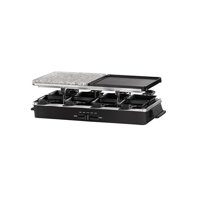 Russell Hobbs Multi Raclette 3 in 1: Griglia Cottura in Piastra Antiaderente 8 P
