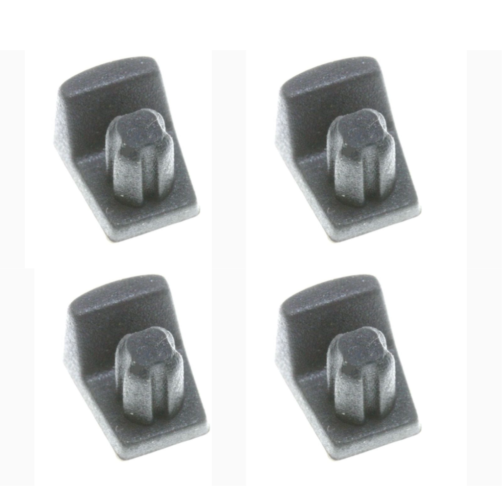 Kit 4 gommini griglia Whirlpool C00387684 originali