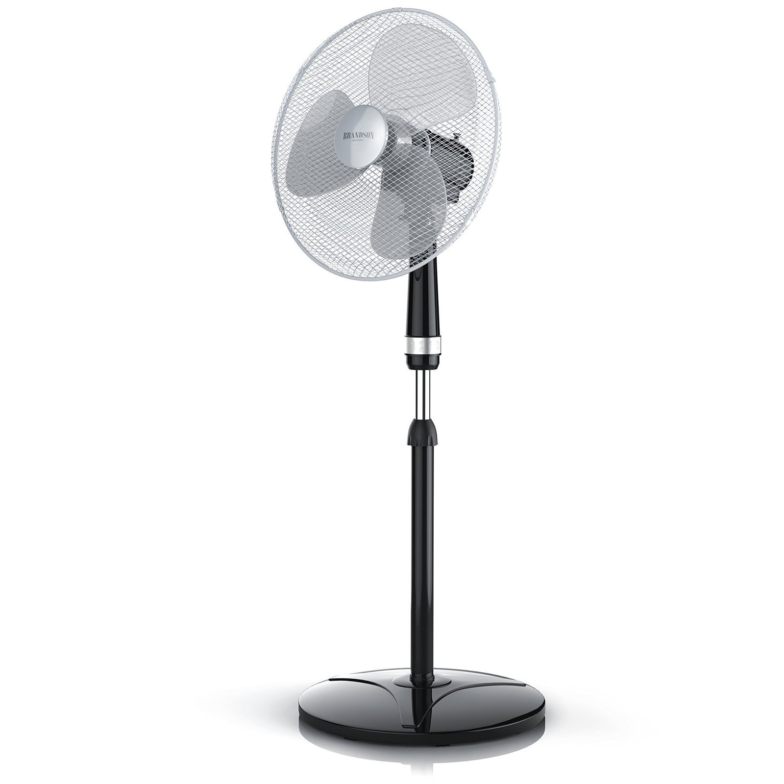 Brandson - Ventilatore a piantana Classico - 42cm Diametro - Oscillazione (R8A)