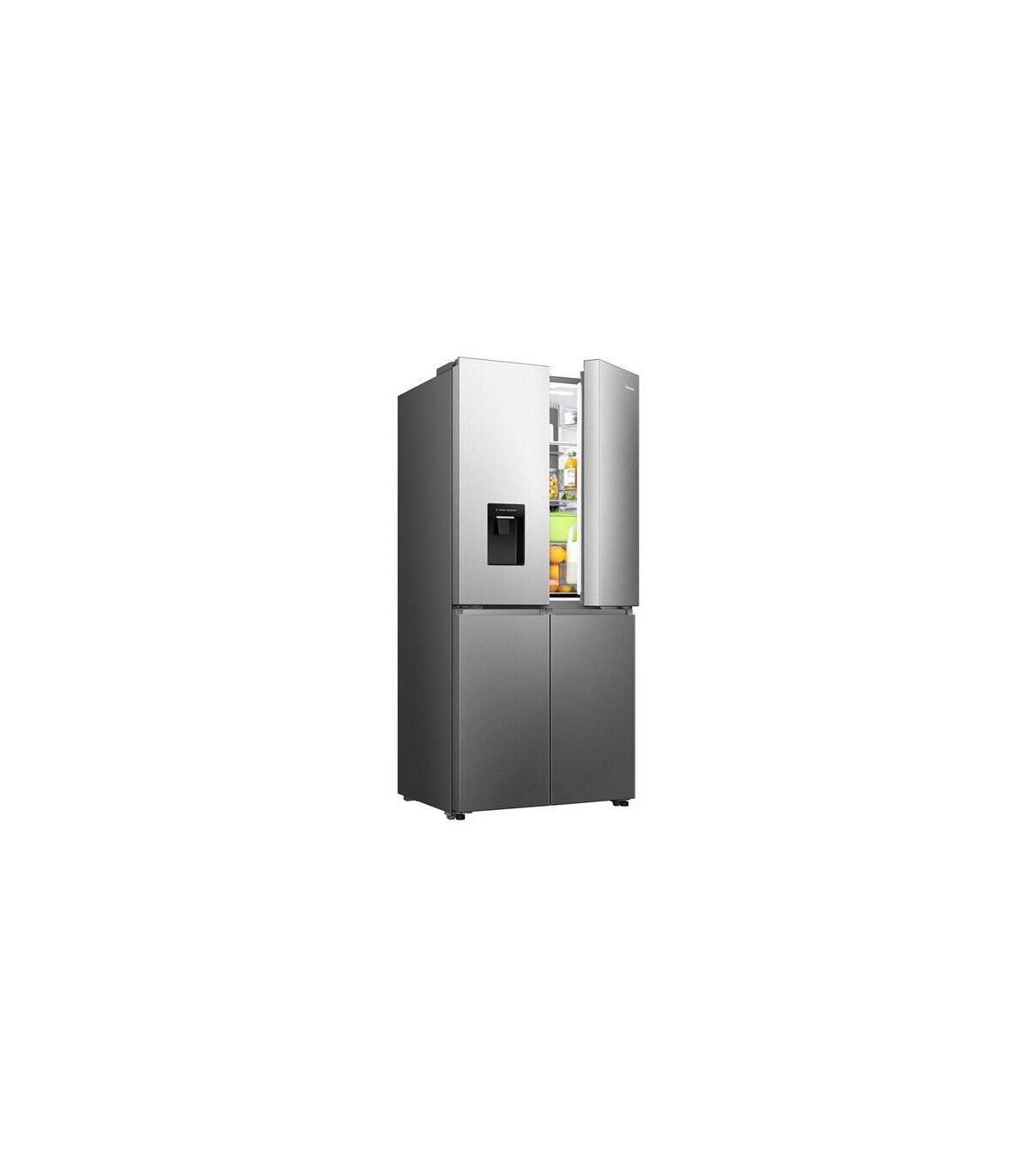 Hisense RQ5P470SMIE, Frigorifero Americano Quattro Porte, Classe E