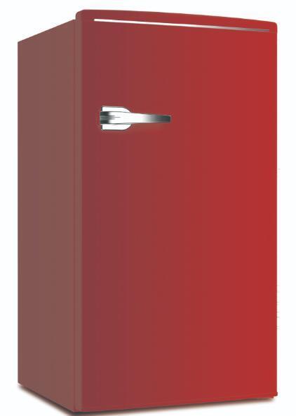 AKAI FRIGORIFERO VINTAGE CLASS100RD ROSSO FRIGO 1P 84X45,5 cm