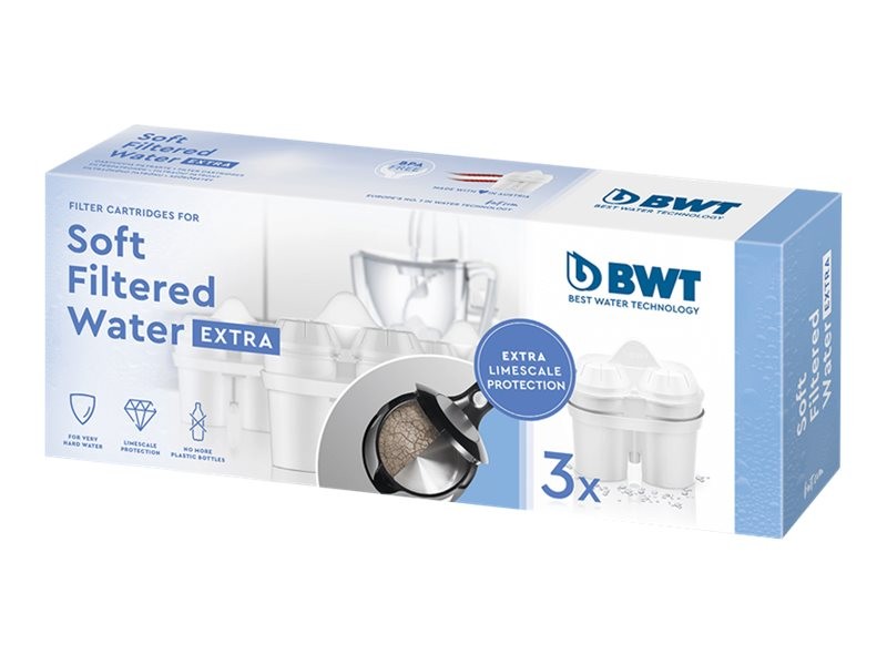 BWT 814873 Filtro per l'acqua del rubinetto 120 L Bianco 5.5 7.0 pH limescale