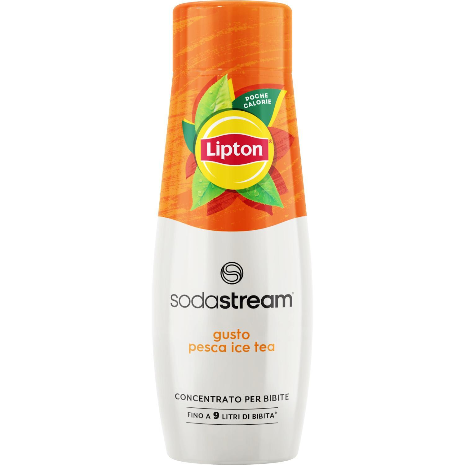 Concentrato Sodastream al gusto di Lipton ice tea pesca 440ML