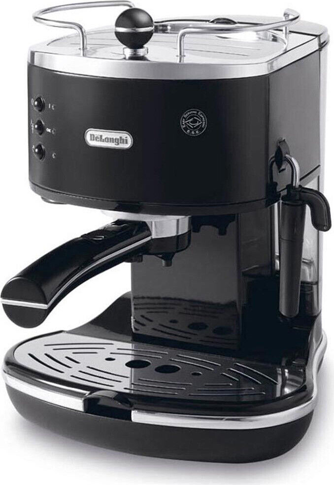 Macchina Caffe Cialde e Polvere De Longhi Espresso Icona ECO 311.BK