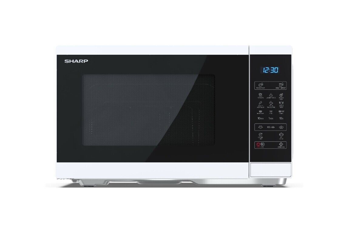 Forno a Microonde con Grill Potenza 900 Watt 11 Livelli Nero YC-MG252AE-W Sharp