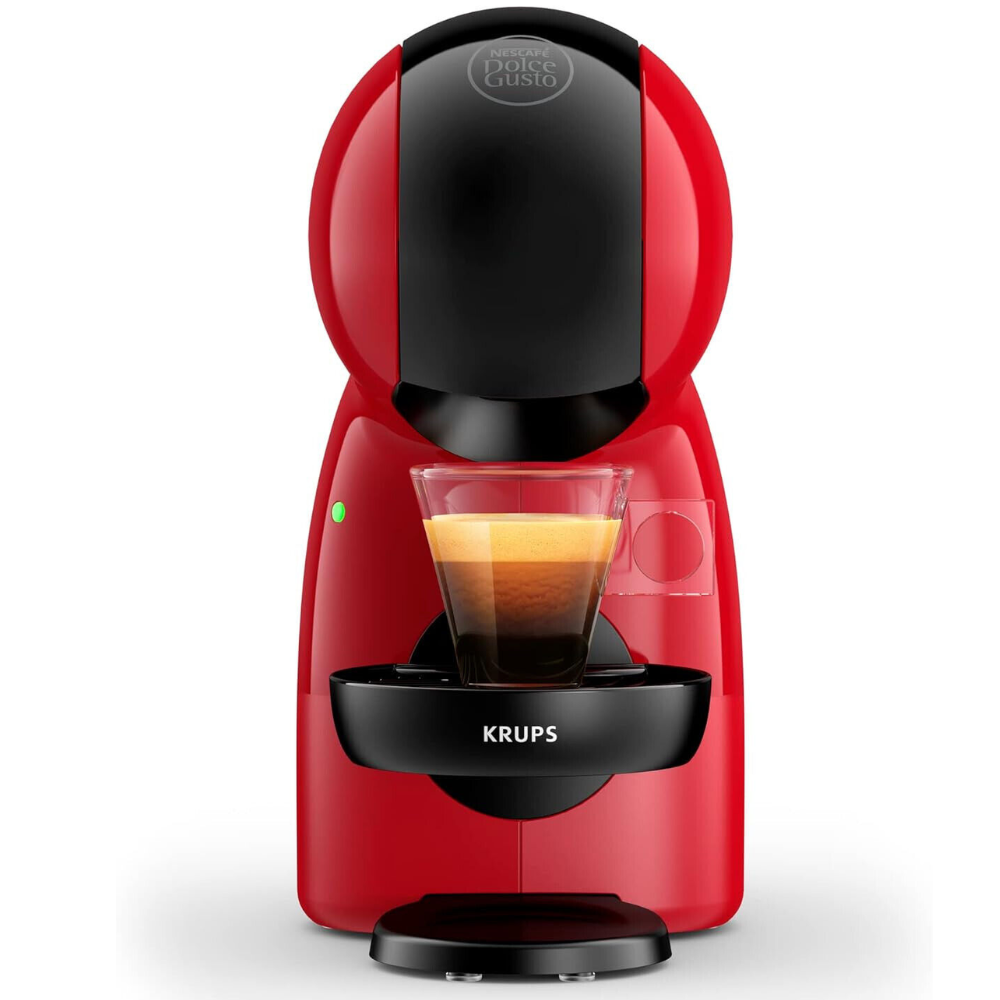Krups Piccolo Xs Nescafe Dolce Gusto Macchina Caffè Espresso Capsule Rosso/Nero