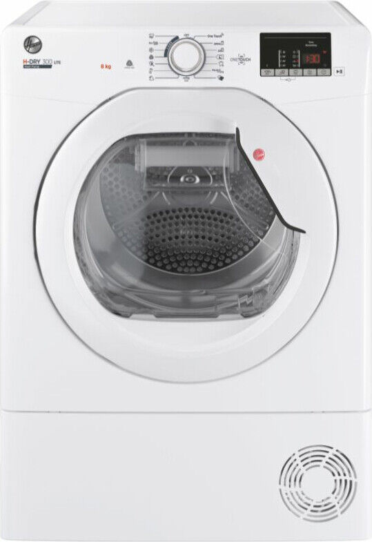 Hoover Asciugatrice a Pompa di Calore 8 Kg A++ 59 cm Bianco HLE H8A2DE-S