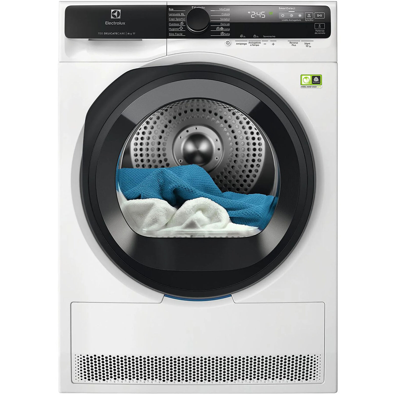 Electrolux Asciugatrice 8 kg A+++-10% 63,6 cm Inverter EW7H58GY