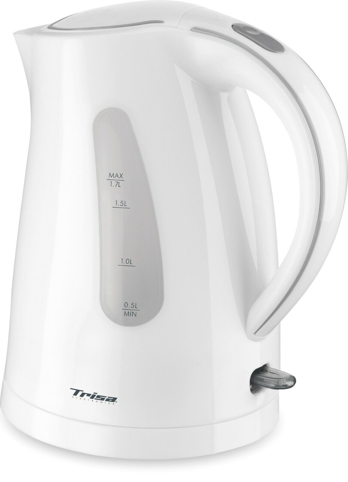 TRISA 6429.7012 BOLLITORE COMFORT BOIL ELETTRICO 1.70 L, 2200 W, BIANCO