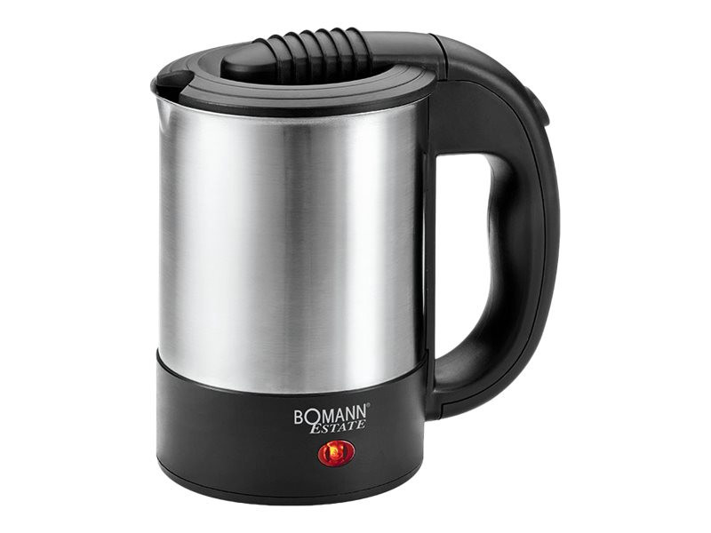 Bomann WKR 1162 CB Wasserkocher 0.5 l black Edelstahl 1000 W Incl. 2 611621