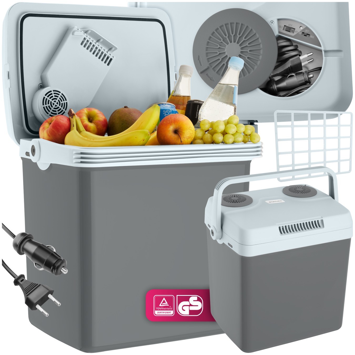 Refrigeratore Elettrico Contenitore Riscaldato Maniglie Frigo Campeggio Viaggio