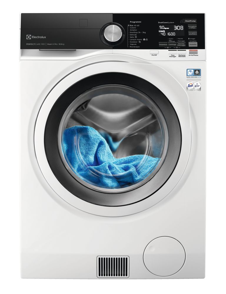 Electrolux EW9W296Y lavasciuga Libera installazione Caricamento frontale Bianco