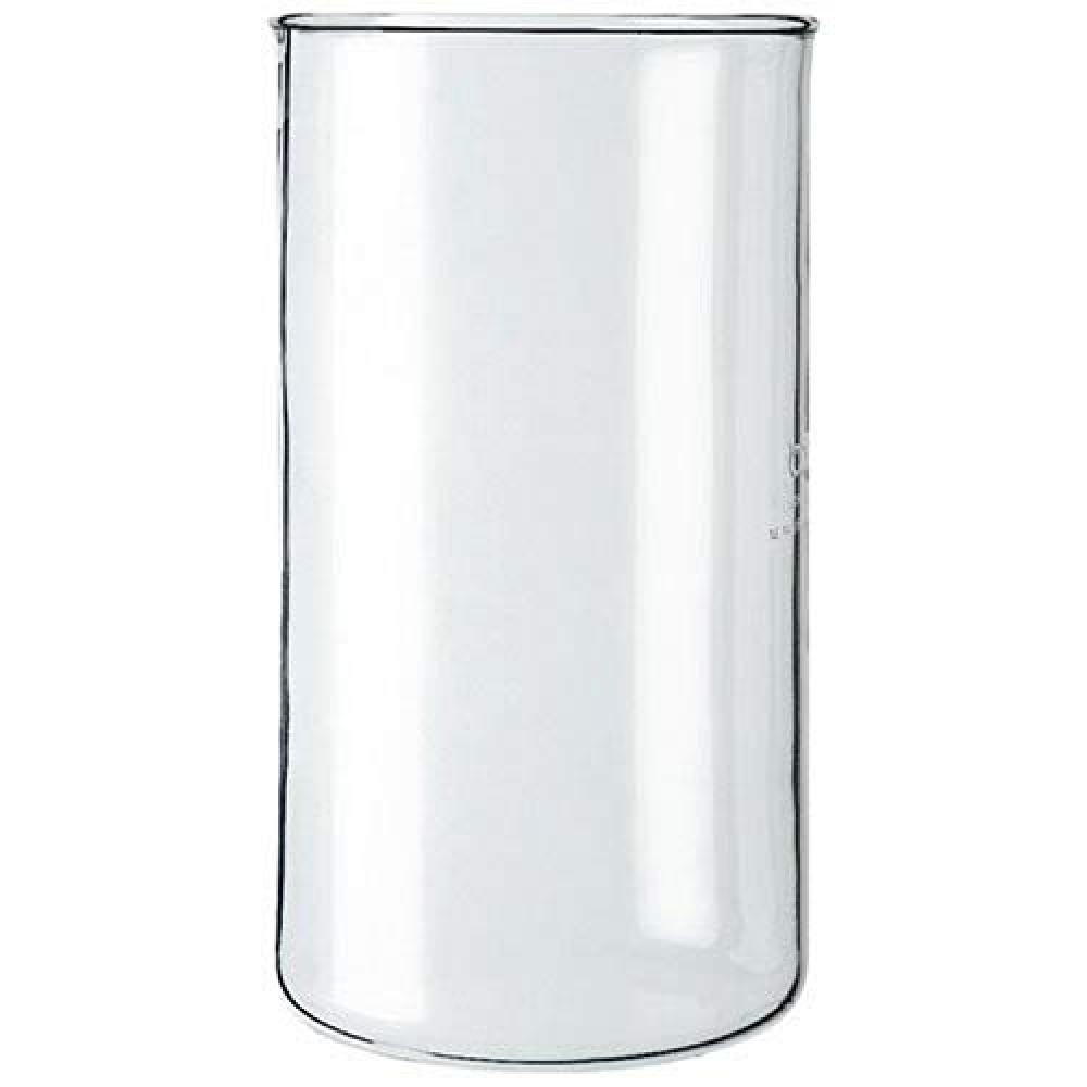 (TG. 8 tazze) Ersatzglas ohne Ausguss für Kaffeebereiter, 1.0l - NUOVO