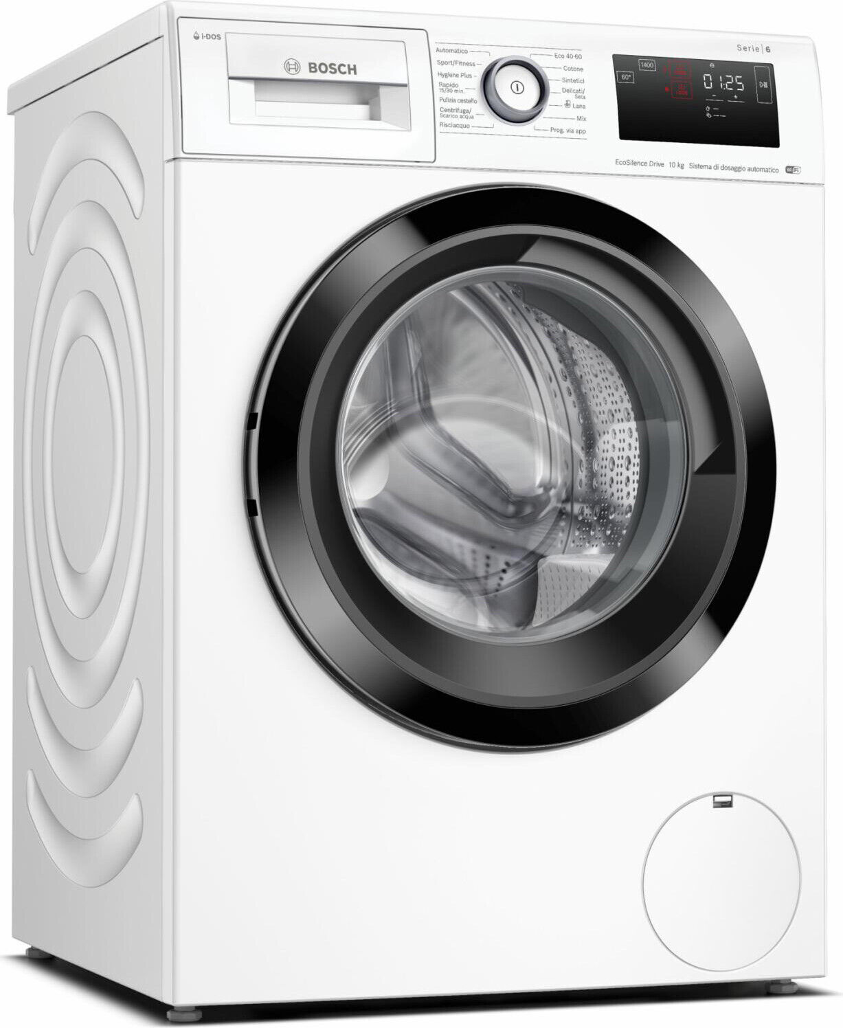 Bosch Lavatrice 10 Kg Classe A 59 cm 1400 giri Wi-Fi Serie 6 WAL28PH1IT