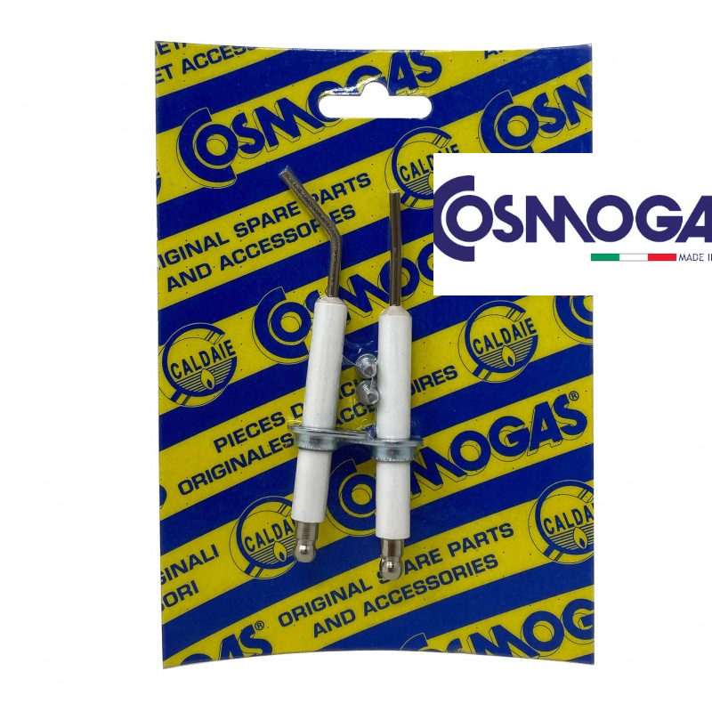 Elettrodi candeletta Candela accensione Originale Caldaie Cosmogas 62632046