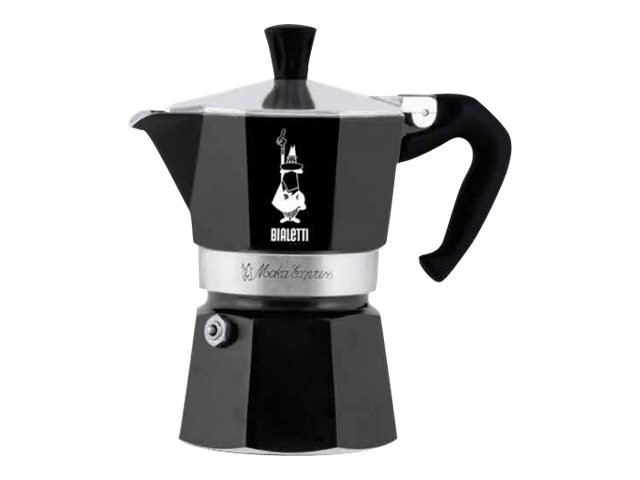 Bialetti Espressokocher Moka Express 1 Tassen black Macchina per il 0004951
