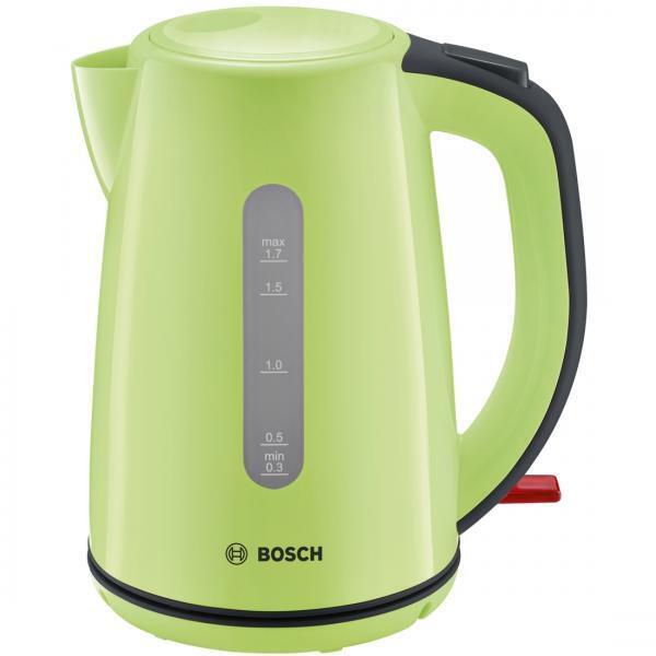 3161869 Bosch Bosch TWK7506 bollitore elettrico 1,7 L Nero, Verde 2200 W