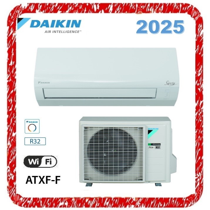 DAIKIN ATXF71F CONDIZIONATORE 24000 BTU WIFI INCLUSO R32 INVERTER A++/A+