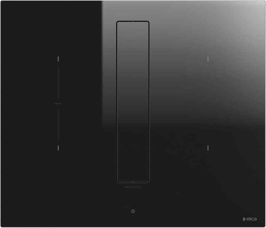Elica Piano Cottura 4 Fuochi Induzione con Cappa 72,5 cm NIKOLATESLA FIT BL/A/72